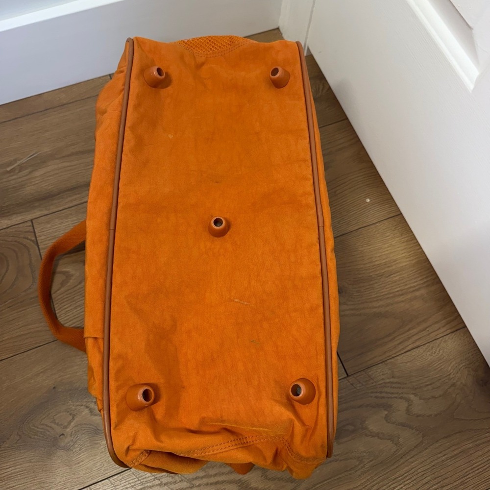 Kipling Orange Travel Duffel Bag - Picture 8 of 12